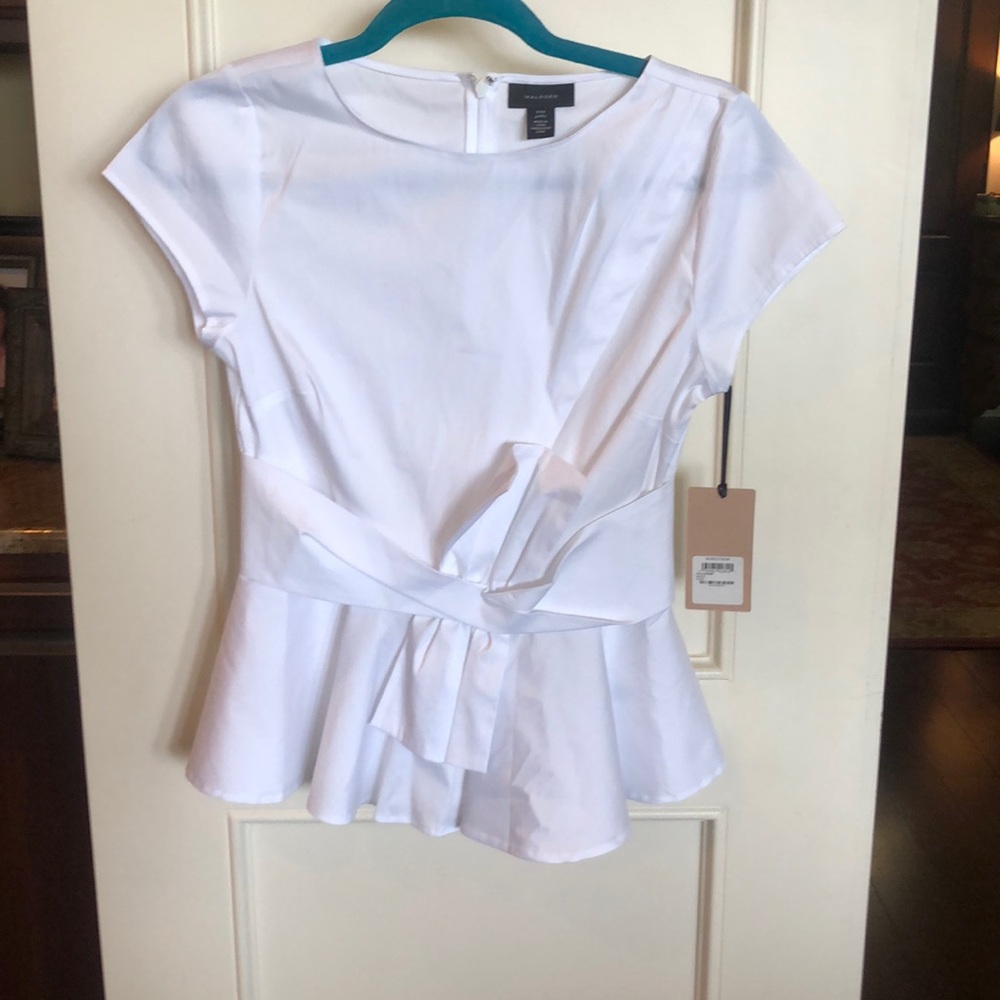 White Formal Top